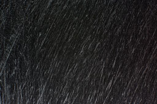 A closeup shot of a textured black surface