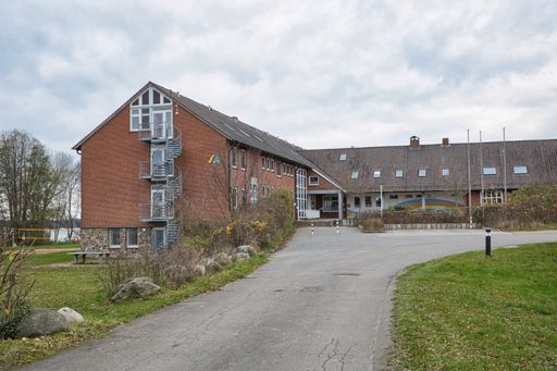 Plon, Ploen , Germany, November, 29 2020, youth hostel becomes vaccination center for corona, covid-19 in Schleswig-Holstein