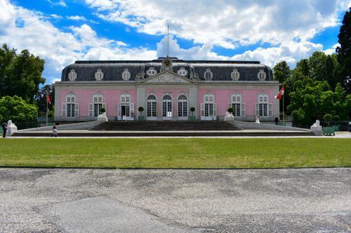 Benrath Palace in Dusseldorf, North Rhine-Westphalia, Germany