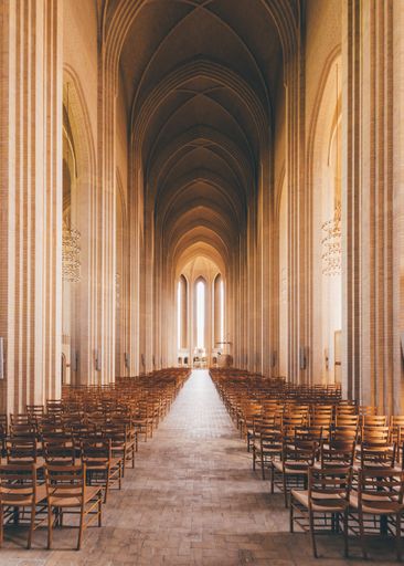 Grundtvig's Church in Copenhagen, Denmark by Ciprian Olaru