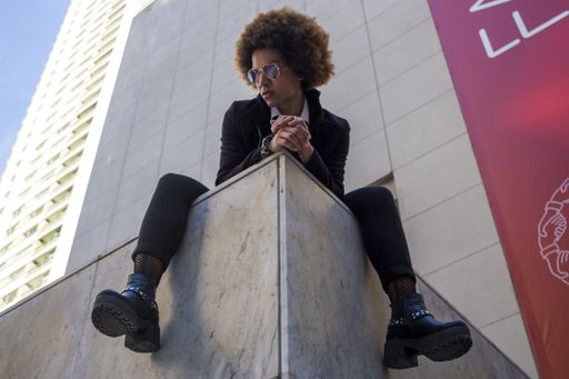 Photo shoot with Doris Williams her instagram: doriswellss in Puerto Madero, Buenos Aires