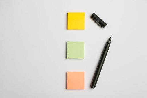 Flashy School Office Supplies, Teaching Learning Collections, Creative Writing Tools, Mixed Student Stuff Pen Paper Notebook Sticky Notes Pencil