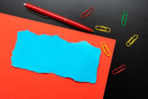 Thinking Bright Ideas Renewing Inspiration Fresh Opportunity Working Environment Brainstorm Plans Writing Note Concept Office Collections Papers Pen