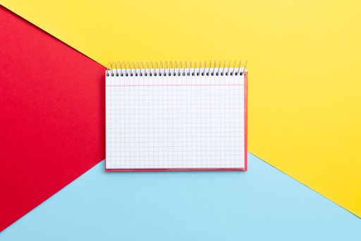 Colorful Perpective Positive Thinking Creative Ideas Cheerful Contemplation Bright Lively Workplace Designs Flashy Office Collections Notebook