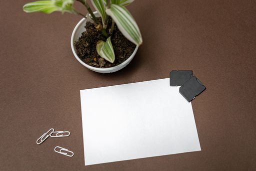 Multiple Assorted Collection Office Stationery Photo With Pens Notepads Notebook Ruler Stapler Scissors Clippers Paper Clips Holders Over Table