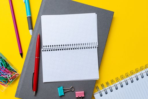 School Office Supplies Teaching Collections Creative Writing Tools Educational Things Mixed Student Stuff Pen Paper Notebook Sticky Notes Pencil