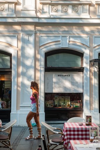Belgrade, Serbia. May 27th 2019 Belgrade Cafe Culture in the Serbian Capital