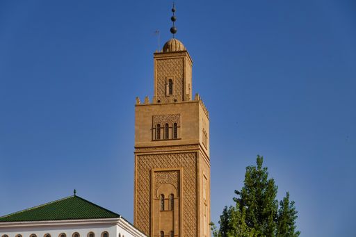 A beautiful shot of Rabat Royal mosque, Marocco
