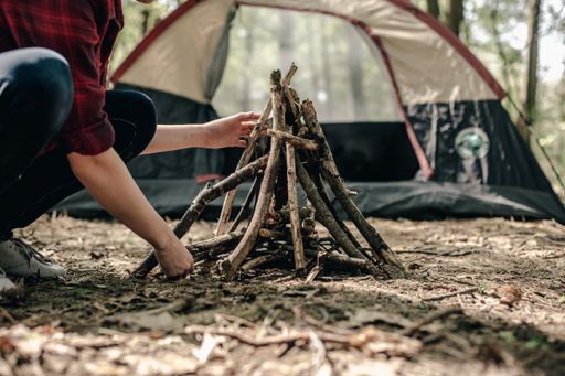 Using fire for outdoor and woodland