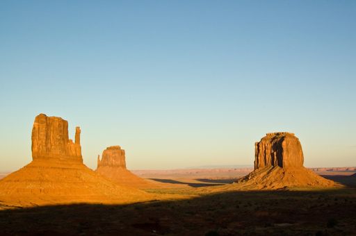 A beautiful scenery of the Monument Valley in Arizona, United States