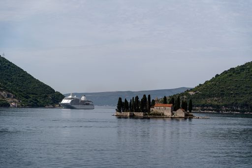 The Our Lady of the Rock Island and Church in Perast