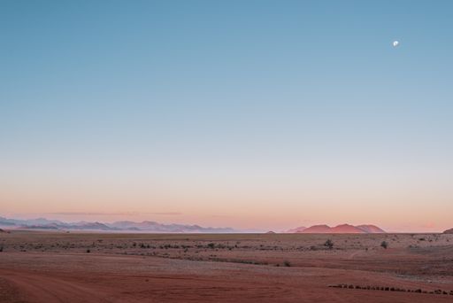 A beautiful shot of the Namib Desert located in southern Africa