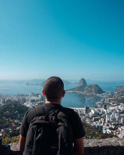 Beautiful shot of a beach in Rio de Janeiro