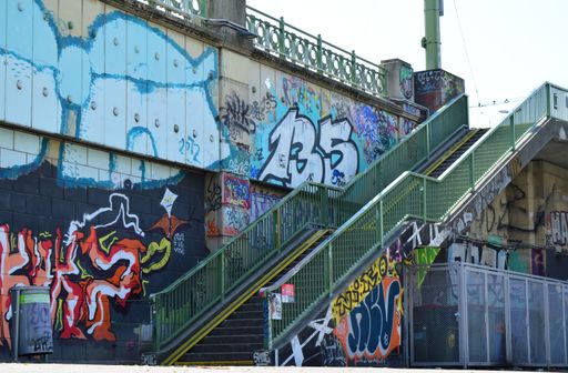 A graffity art on the walls of the city