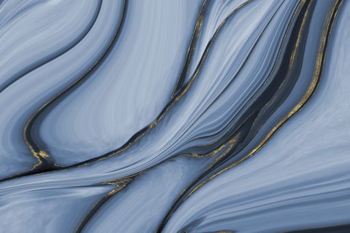 A blue waves, stains abstract background