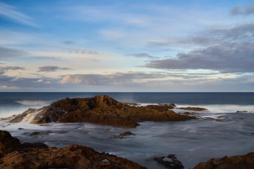 A beautiful sunset over the Gran Canaria