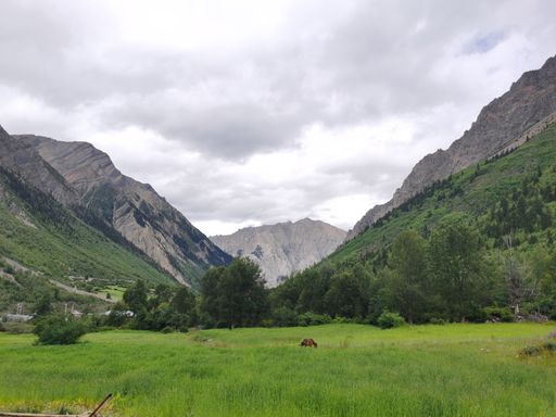 A beautiful shot of a landscape under the clouds during the day