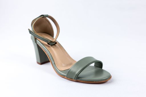 Pair of shoes on white background