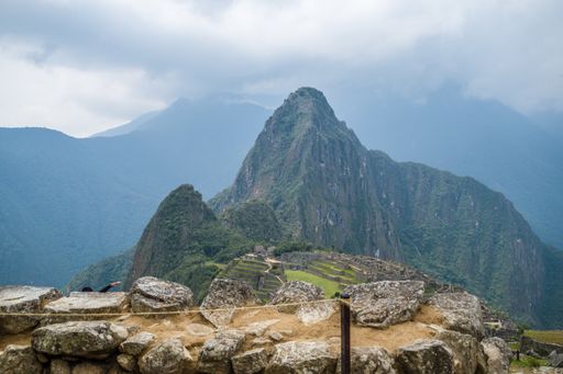 A beautiful shot of an old city Machu Picchu, Peru