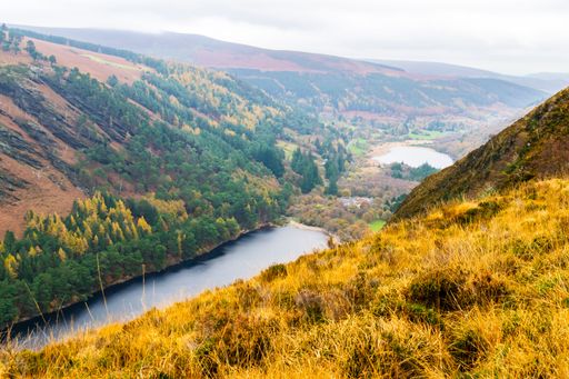 Famous place in The Wicklow Mountains The Valley of Glendalough