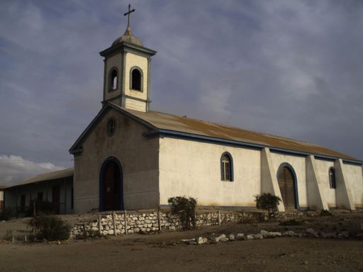 The Iglesia de Carrizal Bajo Church in Carrizal Bajo, Chile