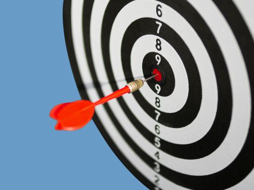 Target in Sight, Target to Hit, Dart Target Shooting