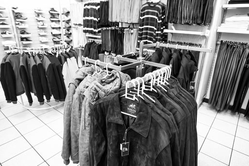 Johannesburg, South Africa - July 05 2011: Interior of a Fashion Clothing Retail Store