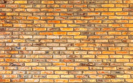 A closeup shot of brick textured wall - perfect for background