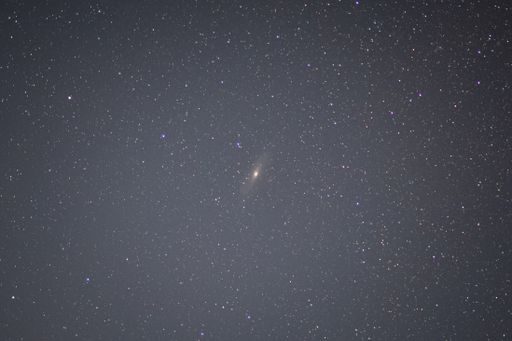 A breathtaking shot of a galaxy in the night sky