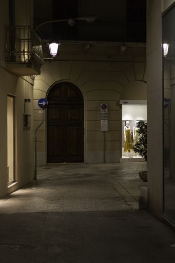 Trapani street night walk o