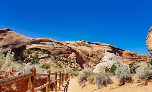 The rock formations in the Bryce Canyon National Park