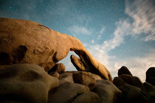 Arch Rock in Joshua Tree