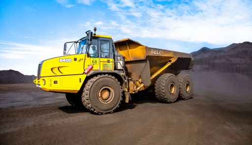 Johannesburg, South Africa - April 20 2012: Manganese Mining and Equipment