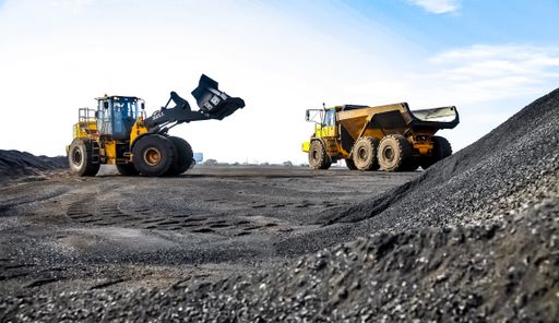 Johannesburg, South Africa - April 20 2012: Manganese Mining and Equipment
