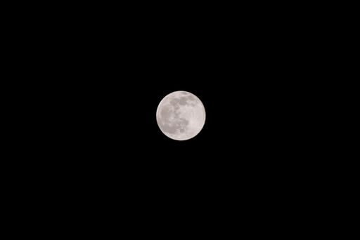 The beautiful full moon against a dark background at night - perfect for wallpapers