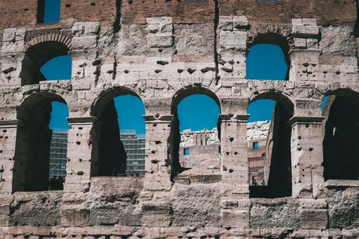 Iconic ancient arena and symbol of Roman power and engineering