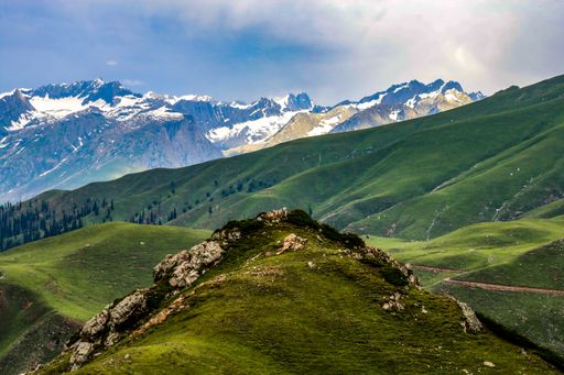 A mesmerizing view of a beautiful mountainous landscape, Kumrat Valley