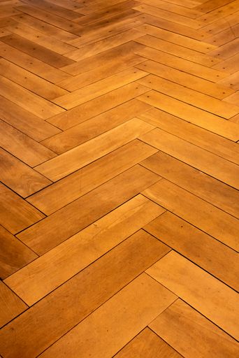 A vertical shot of a parquet