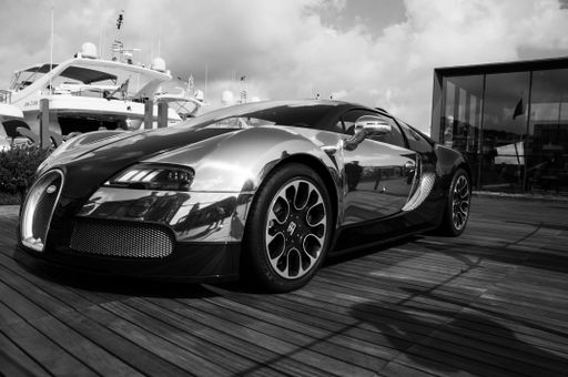 PORTO CERVO, ITALY - AUGUST 15: 2014 Bugatti Veyron