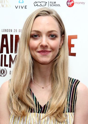 Amanda Seyfried attends the World Premiere of "Holy Moses" during the Raindance Film Festival at Vue Piccadilly on October 6, 2018 in London, England.