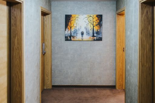 Painting in hall of hotel in Bosnia and Herzegovina