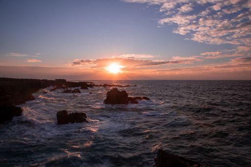 The Costa do Norte coastal area of Portugal on the Atlantic Ocean