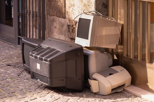Dump the old broken appliances