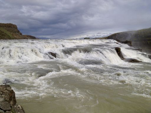 A beautiful shot of Gullfoss Falls