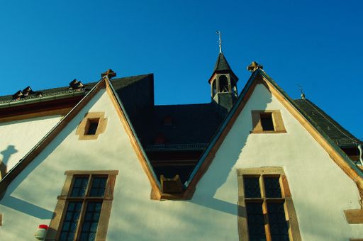 The Sankt Ursula Church in Oberursel am Taunus, Hessen, Germany. The foundations point to the 12th century. The new building was consecrated in 1659.