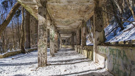 The image was taken at the Brestovac sanatorium