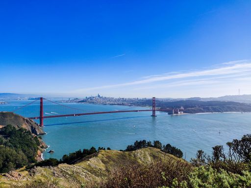 A view of Golden Gate National Recreation Area, USA