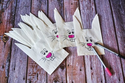 Berlin, Germany - March 13, 2021: Various utensils to make gifts for Easter.