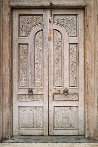 Thai vintage door,  Chiang Mai Thailand