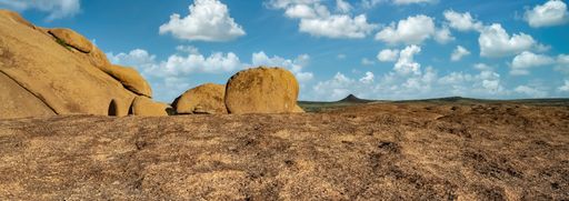Namibian the rocks of Spitzkoppe in Damaraland, landscape